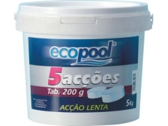 Cloro 5 ações pastilhas 5kg